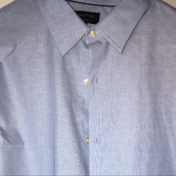 Banana Republic Blue Dress Shirt - Picture 1 of 5